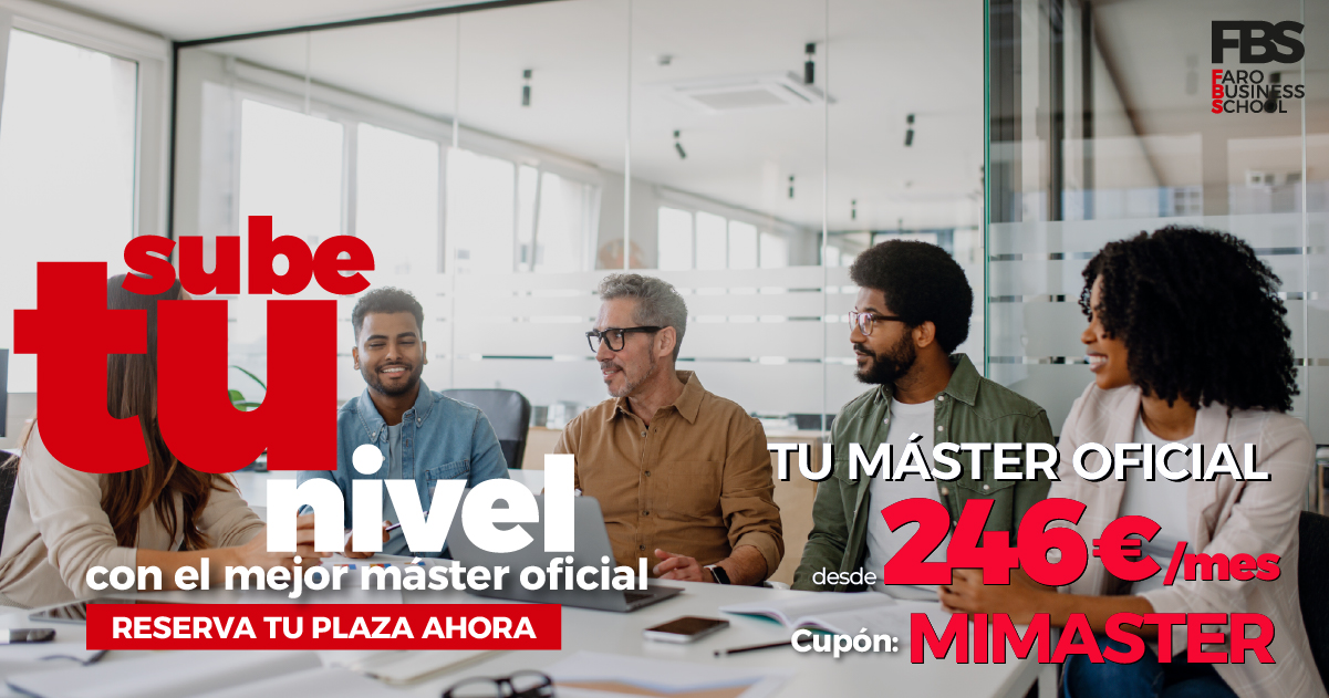 Banner ¡Sube Tu nivel con el mejor Máster Oficial!